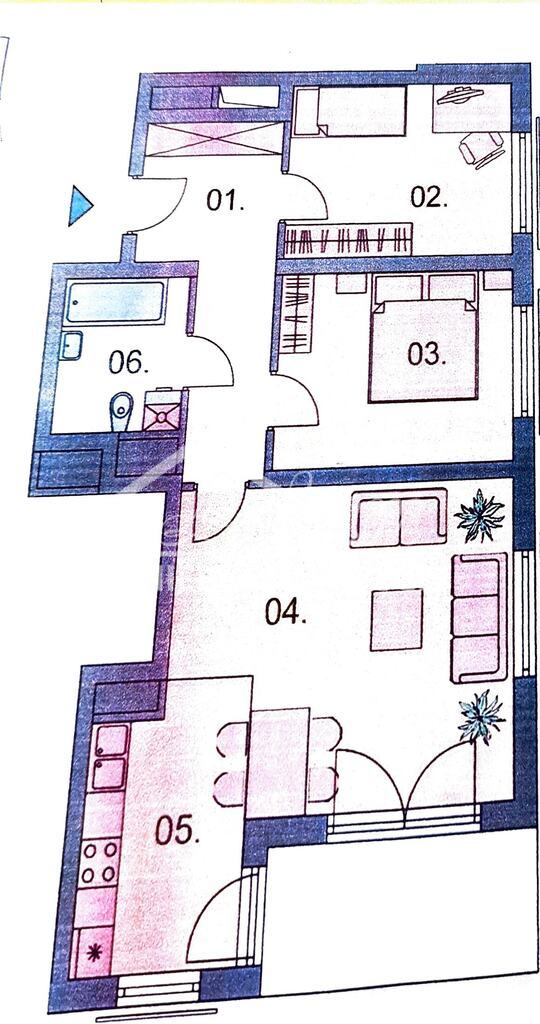 Mieszkanie 71,56&nbsp;m², Szczecin, Warszewo, Jaworzynki - zdjęcie 18