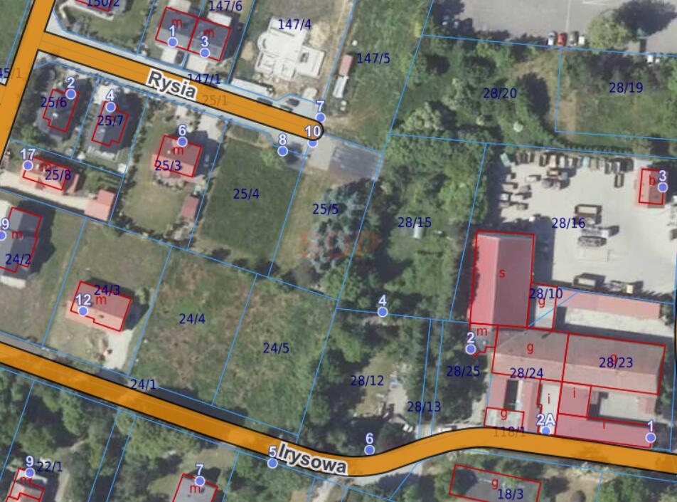 Działka inwestycyjna 1803 m², Suchy Dwór, Irysowa - zdjęcie 2