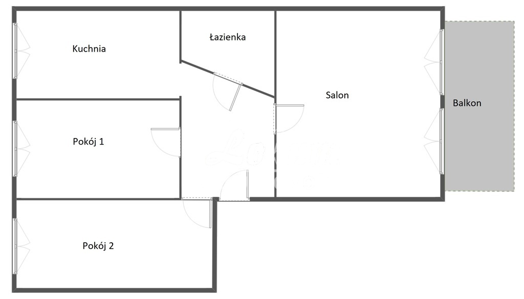 Mieszkanie 63,8&nbsp;m², Szczecin - zdjęcie 10