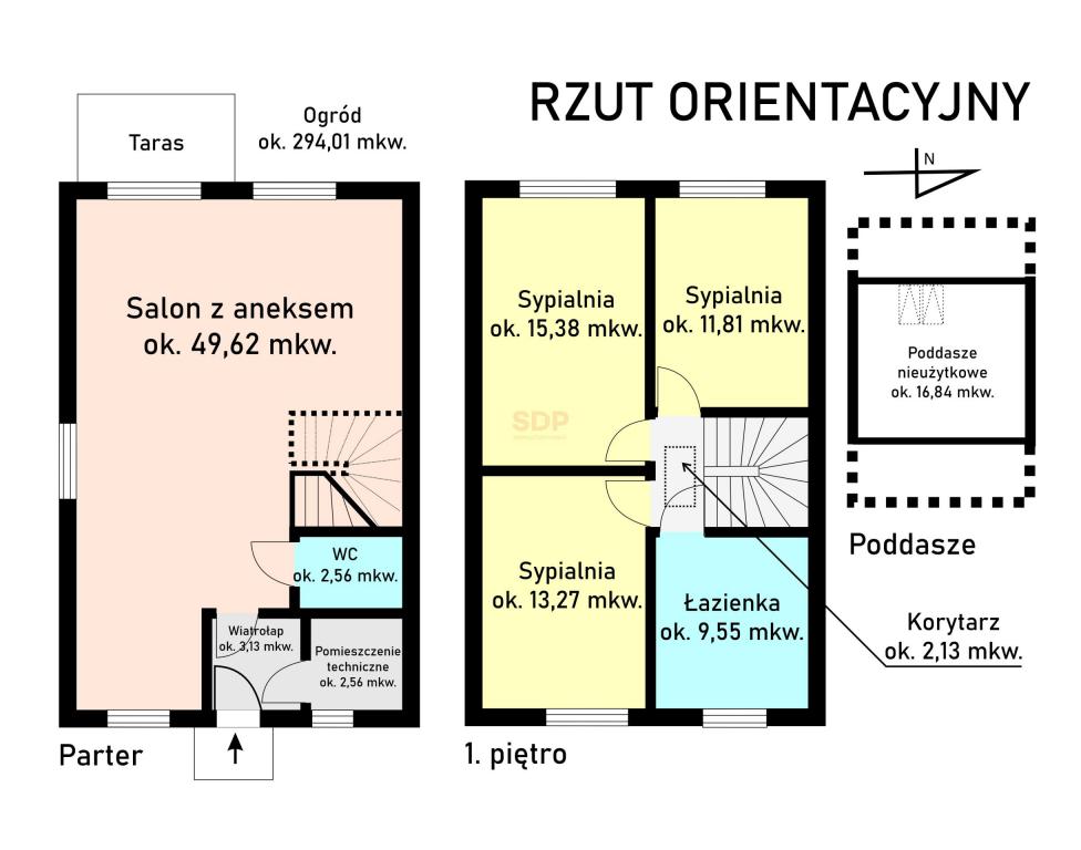 Dom 110 m², Bogdaszowice, Słoneczna - zdjęcie 9