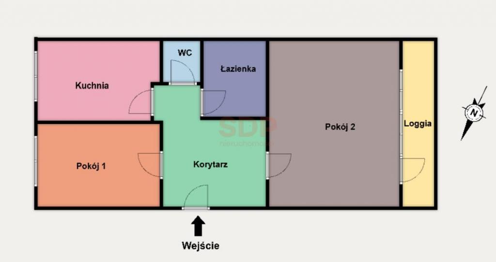 Mieszkanie 42 m², Łódź, Polesie, Hufcowa - zdjęcie 15