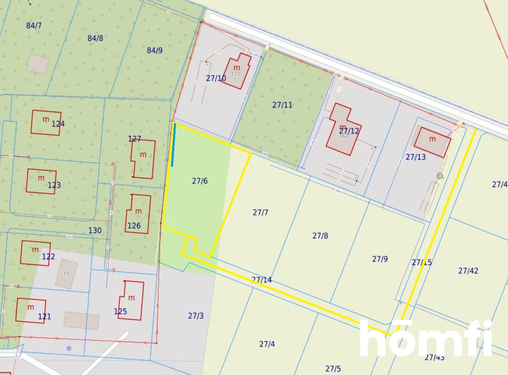 Działka budowlana 1050 m², Więcławice Stare, św. Jakuba - zdjęcie 7