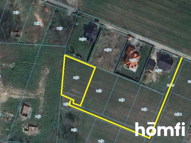 Działka budowlana 1050 m², Więcławice Stare, św. Jakuba - zdjęcie 2