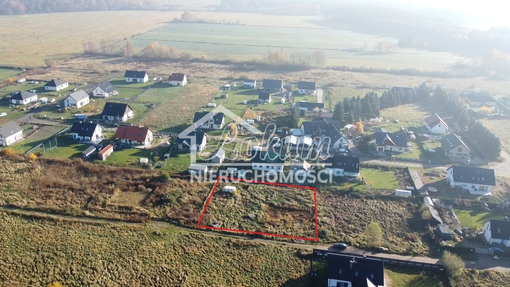 Działka budowlana 1463 m², Niedźwiedź - zdjęcie 1