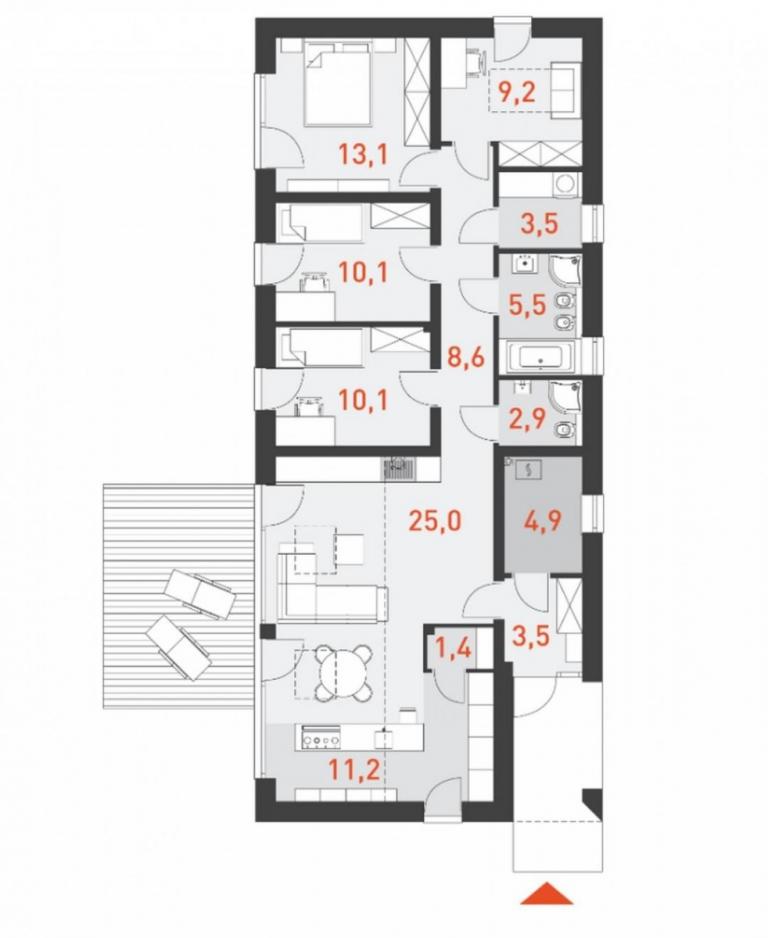 duża działka, bez PCC, parterowy, blisko szynobus - zdjęcie 8