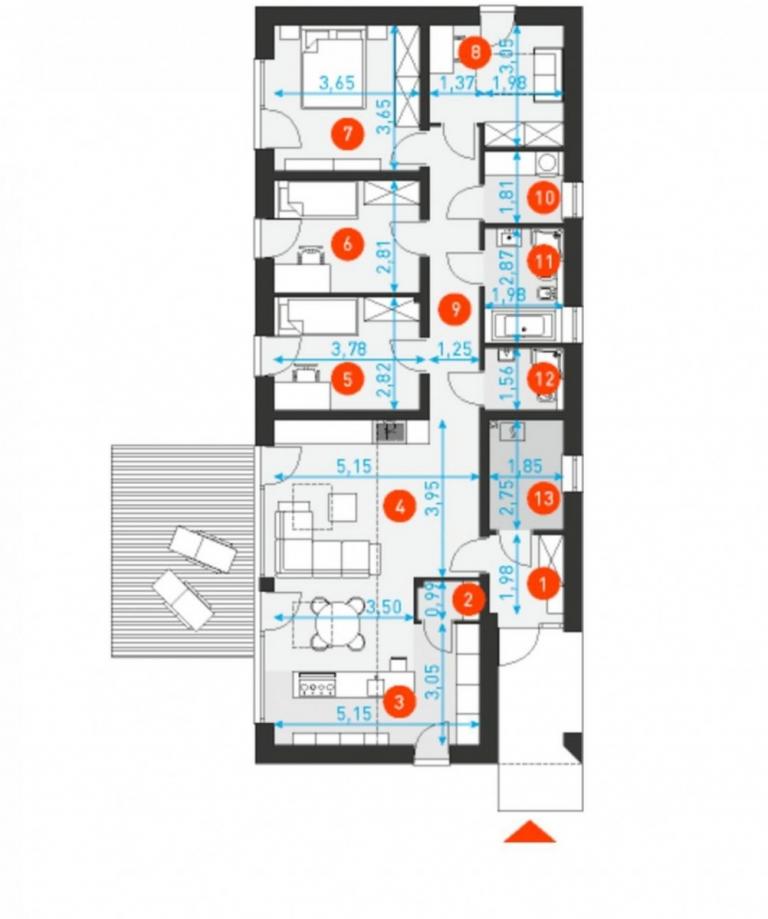 duża działka, bez PCC, parterowy, blisko szynobus - zdjęcie 9