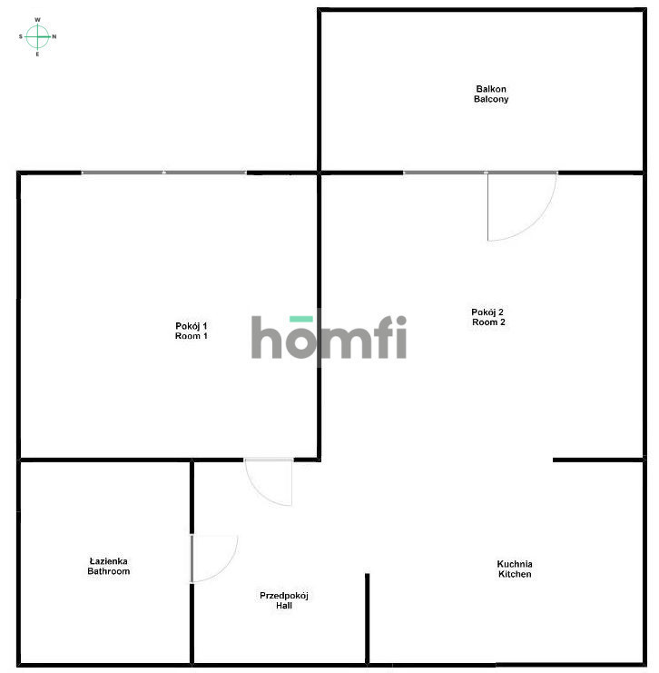 Mieszkanie 50 m², Kraków, Grzegórzki, Cystersów - zdjęcie 18