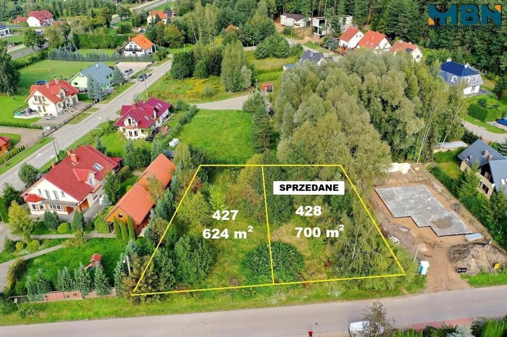 Działka budowlana 624&nbsp;m², Wilkasy - zdjęcie 2