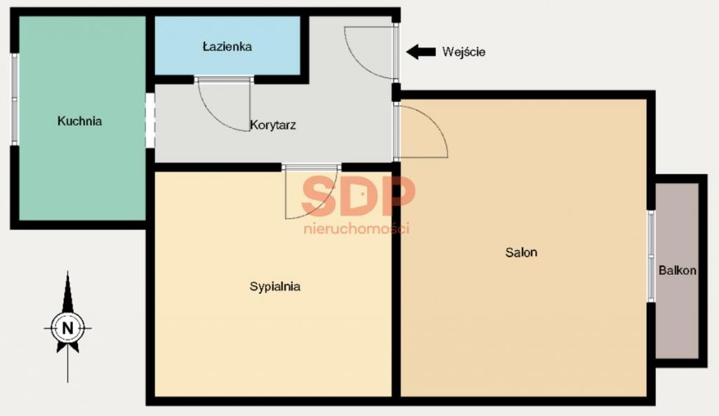 Mieszkanie 57 m², Łódź, Św. Jerzego - zdjęcie 14