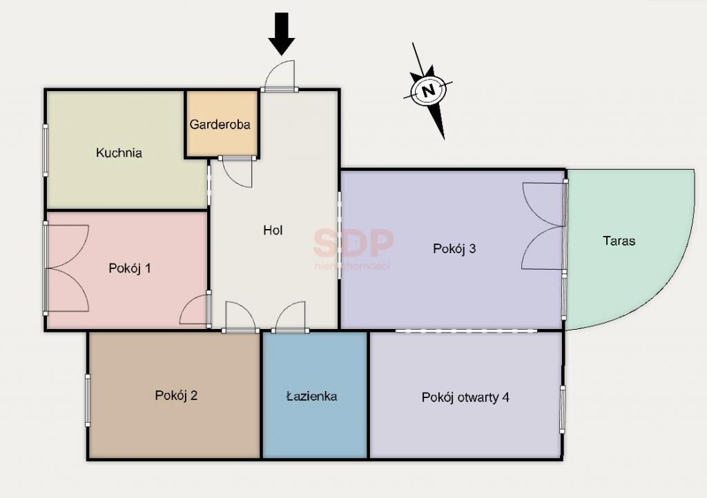 Mieszkanie 88 m², Łódź, Widzew, Juranda Ze Spychowa - zdjęcie 16
