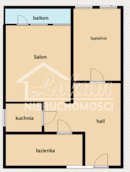 Mieszkanie 49,2 m², Świnoujście, Józefa Chełmońskiego - zdjęcie 2