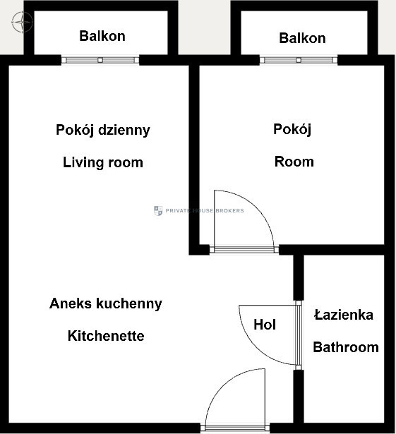 Mieszkanie 35,98 m², Kraków, Nowa Huta, Osiedle Teatralne - zdjęcie 8
