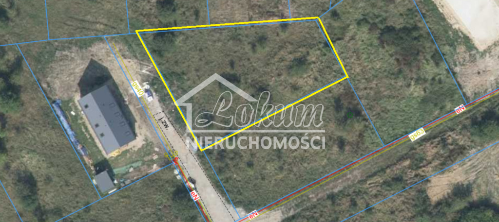 Działka budowlana 971&nbsp;m², Bezrzecze, Platynowa - zdjęcie 9