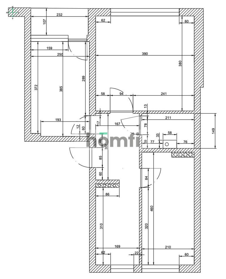 Mieszkanie 46,6 m², Warszawa, Mokotów, św. Bonifacego - zdjęcie 18