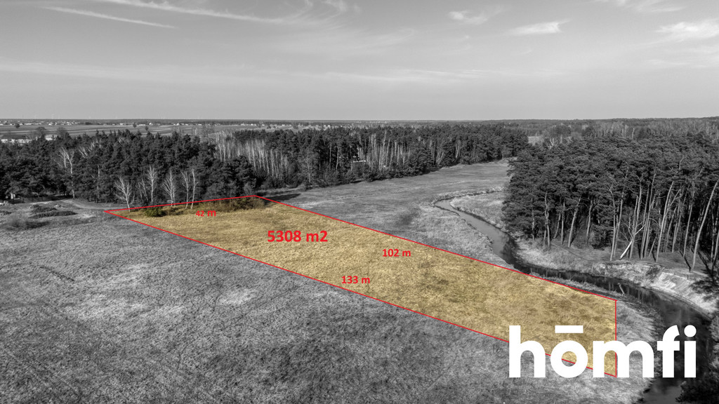 Działka budowlana 5308 m², Kłudzice - zdjęcie 1
