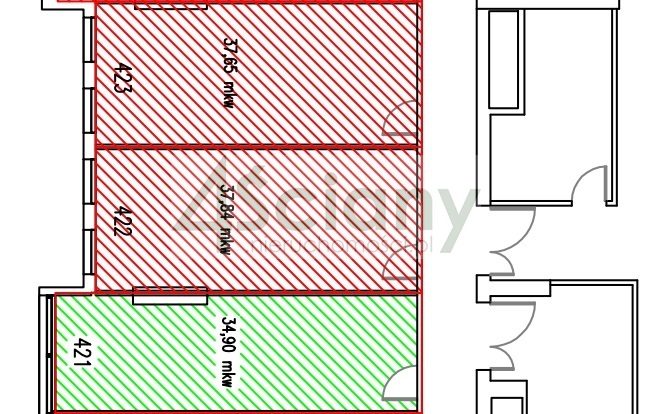 Lokal biurowy do wynajęcia, 75,49 m², Warszawa - zdjęcie 1