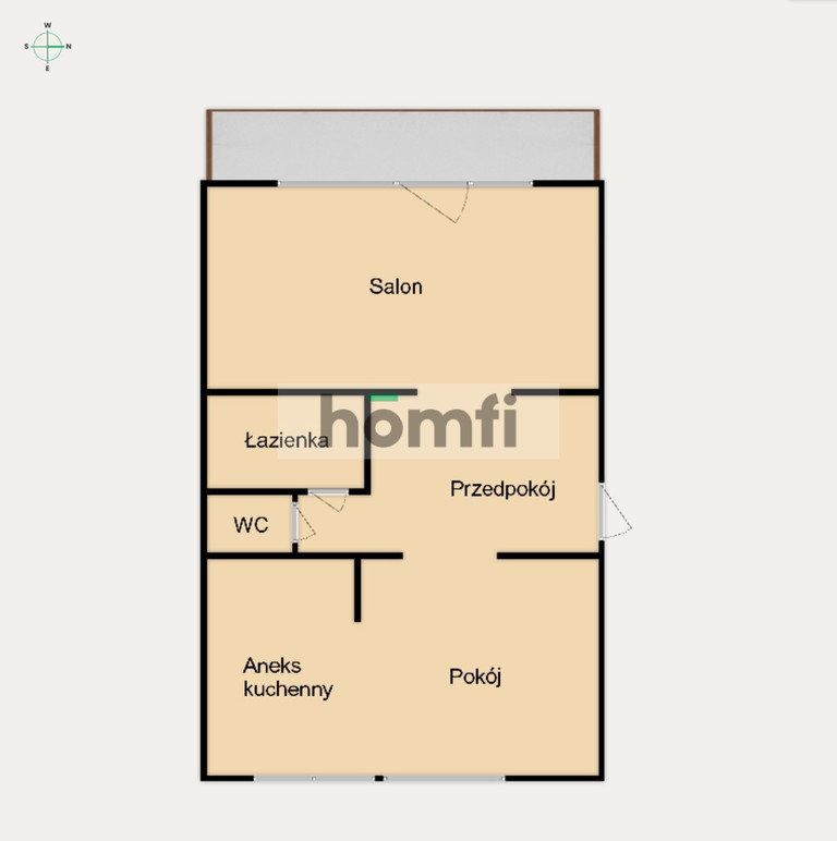 Mieszkanie 42,42 m², Łódź, Polesie, Władysława Króla - zdjęcie 14