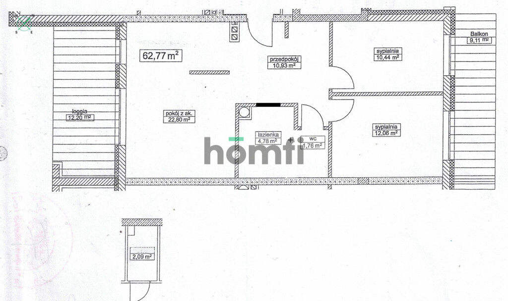 Mieszkanie 62,77 m², Rzeszów, Drabinianka, Eugeniusza Kwiatkowskiego - zdjęcie 15