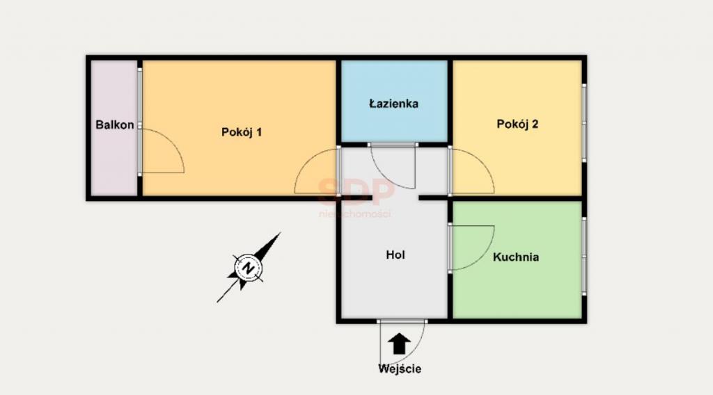 Mieszkanie 42 m², Łódź, Wioślarska - zdjęcie 8
