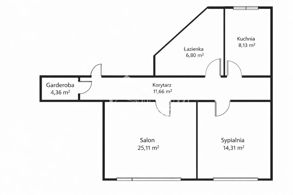 Mieszkanie 68,7&nbsp;m², Szczecin, Śródmieście, Szarotki - zdjęcie 14