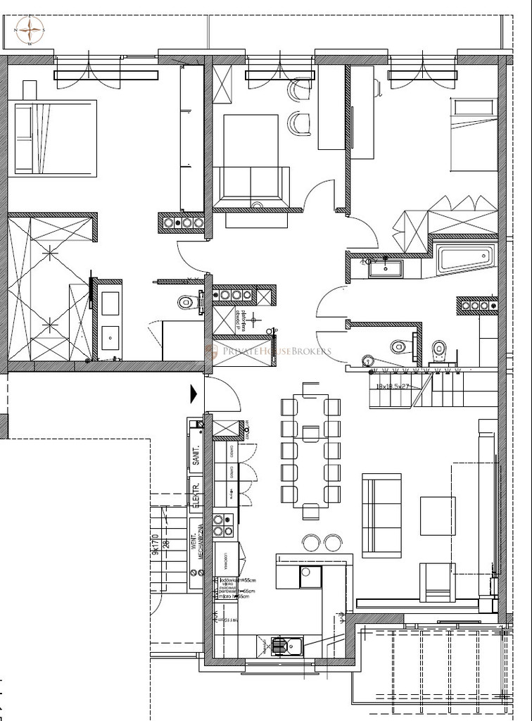 Mieszkanie 145 m², Kraków, Grzegórzki, Grzegórzecka - zdjęcie 17