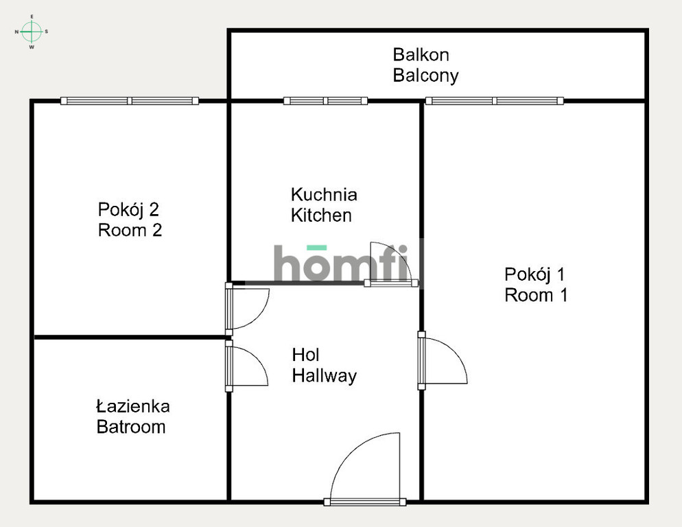 Mieszkanie 51,11 m², Kraków, Grzegórzki, Rakowicka - zdjęcie 15