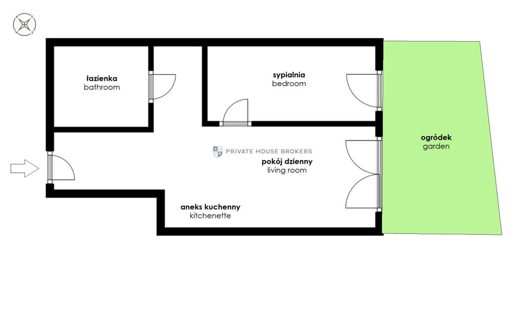 Mieszkanie 47,66 m², Kraków, Bronowice, Eljasza Walerego Radzikowskiego - zdjęcie 15