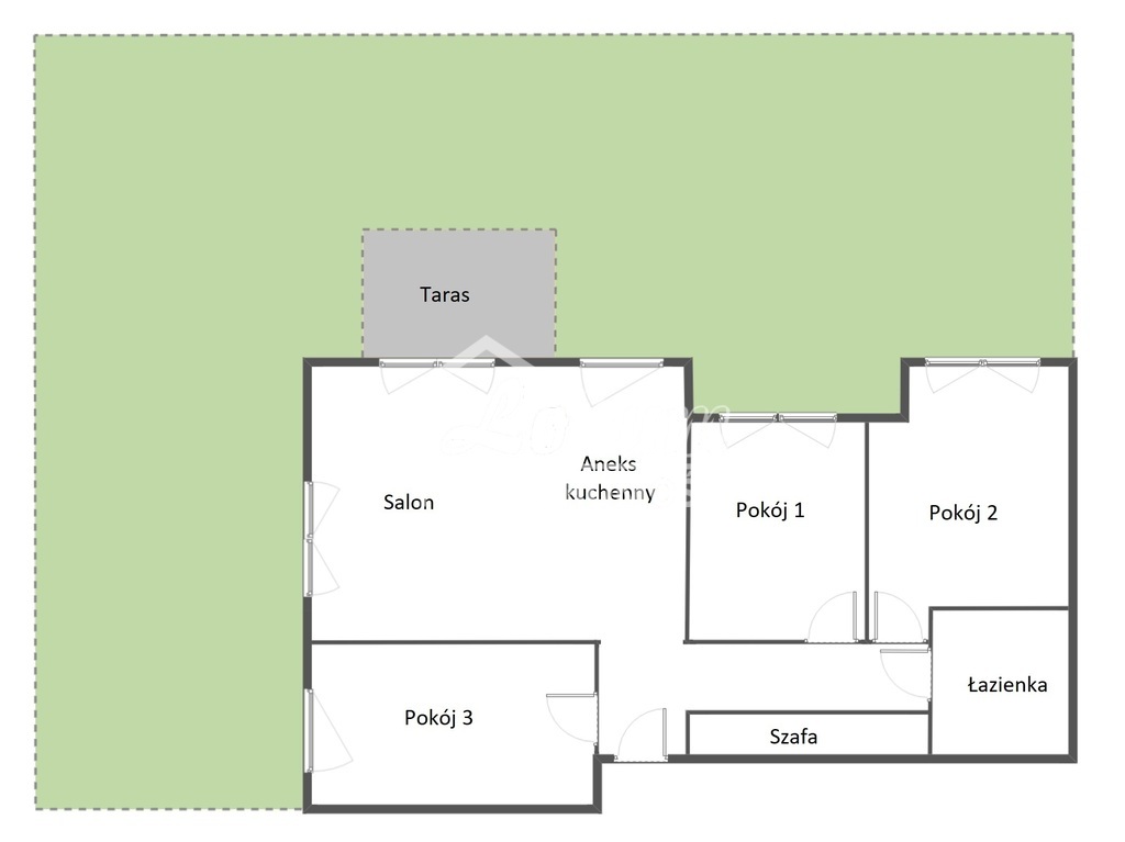 Mieszkanie 74,07&nbsp;m², Szczecin - zdjęcie 9