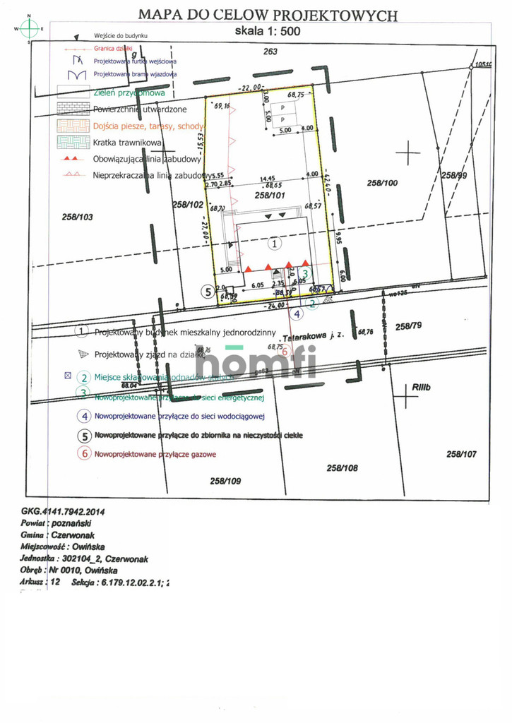Działka budowlana 1001 m², Owińska - zdjęcie 10