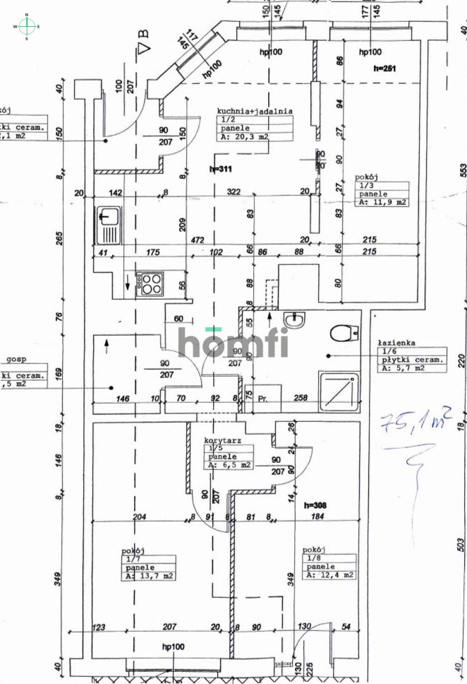Mieszkanie 75,1 m², Kołobrzeg, Stanisława Żółkiewskiego - zdjęcie 13