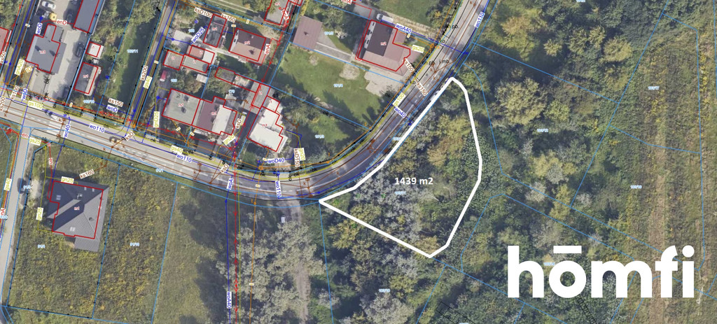 Działka budowlana 1439 m², Radom, Długojów, Skaryszewska - zdjęcie 1