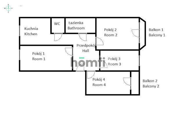 Mieszkanie 75,3&nbsp;m², Wrocław, Śródmieście, Stanisława Dubois - zdjęcie 4