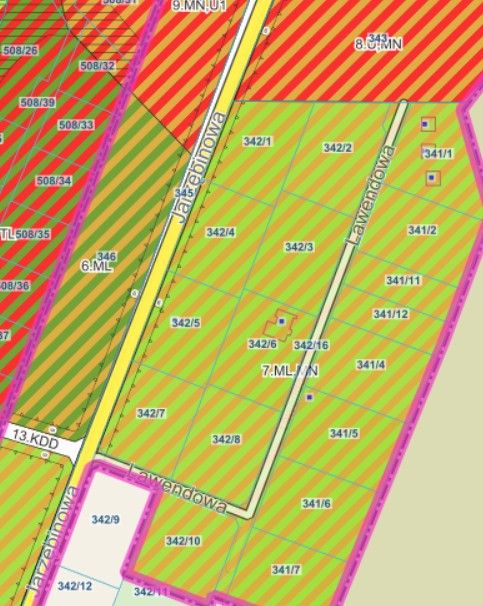 Słoneczna działka budowlana w Sasinie Jarzębinowa - zdjęcie 6