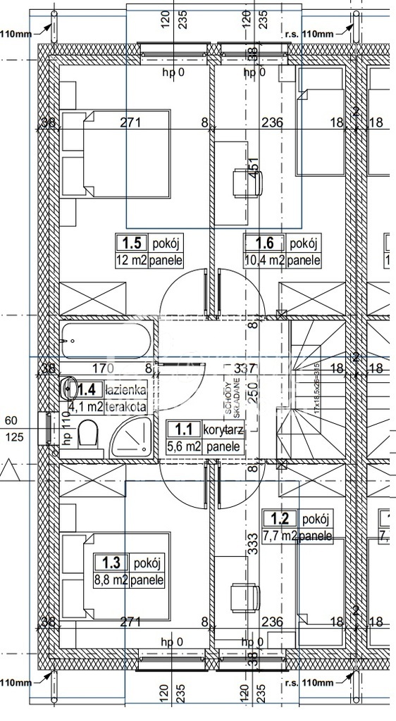 Dom 100,7&nbsp;m², Mierzyn, Sezamkowa - zdjęcie 14