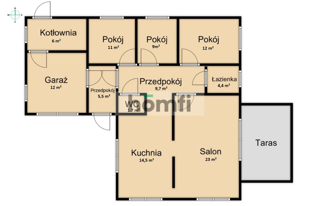 Dom 110 m², Borchów - zdjęcie 17