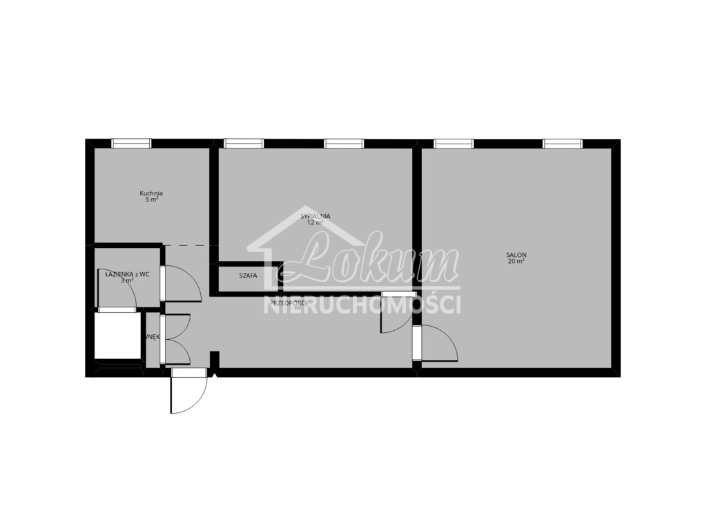 Mieszkanie 53&nbsp;m², Szczecin, Centrum, Księcia Bogusława X - zdjęcie 8