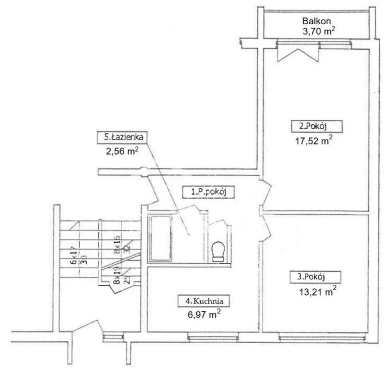 Mieszkanie 46,8&nbsp;m², Szczecin, Pomorzany, Aleja Powstańców Wielkopolskich - zdjęcie 8