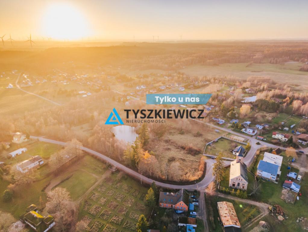 Działka budowlana 1351 m² - Salino, gmina Gniewino - zdjęcie 1