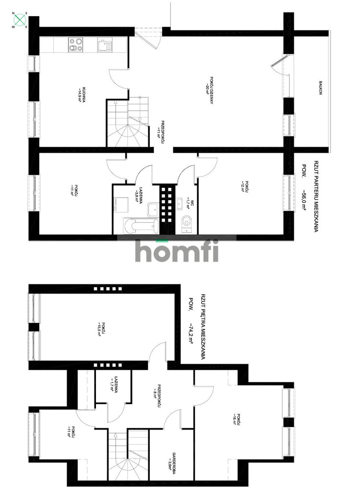 Mieszkanie 130 m², Gdańsk, Jasień, Pólnicy - zdjęcie 15