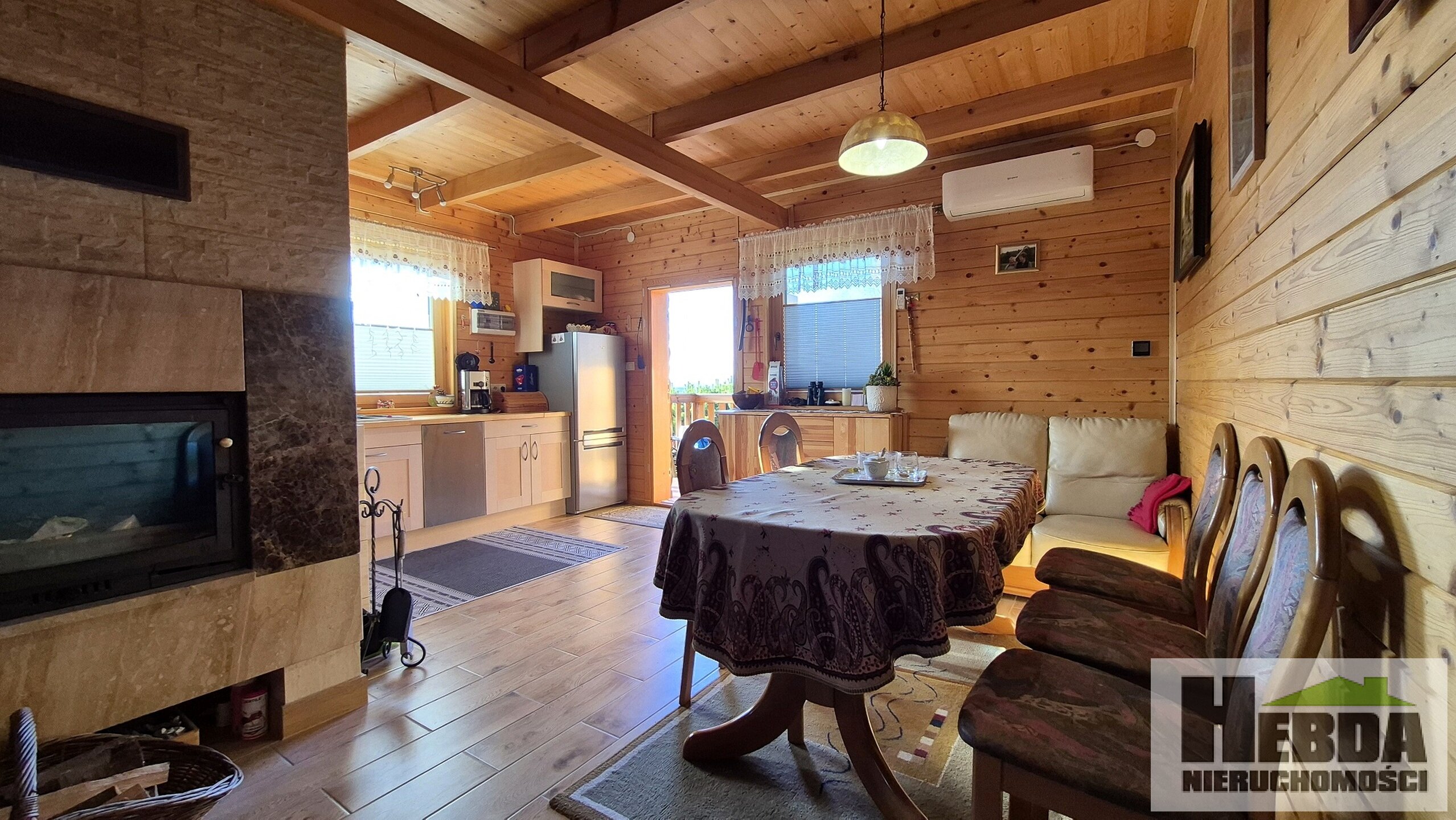 Pogórze Ciężkowicko - Rożnowskie, dom z bali drewnianych, okolice Paleśnicy , Zakliczyna - zdjęcie 7