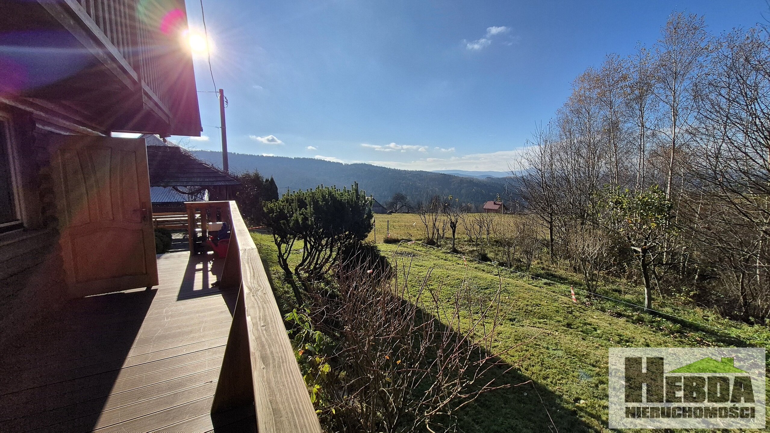 Pogórze Ciężkowicko - Rożnowskie, dom z bali drewnianych, okolice Paleśnicy , Zakliczyna - zdjęcie 6