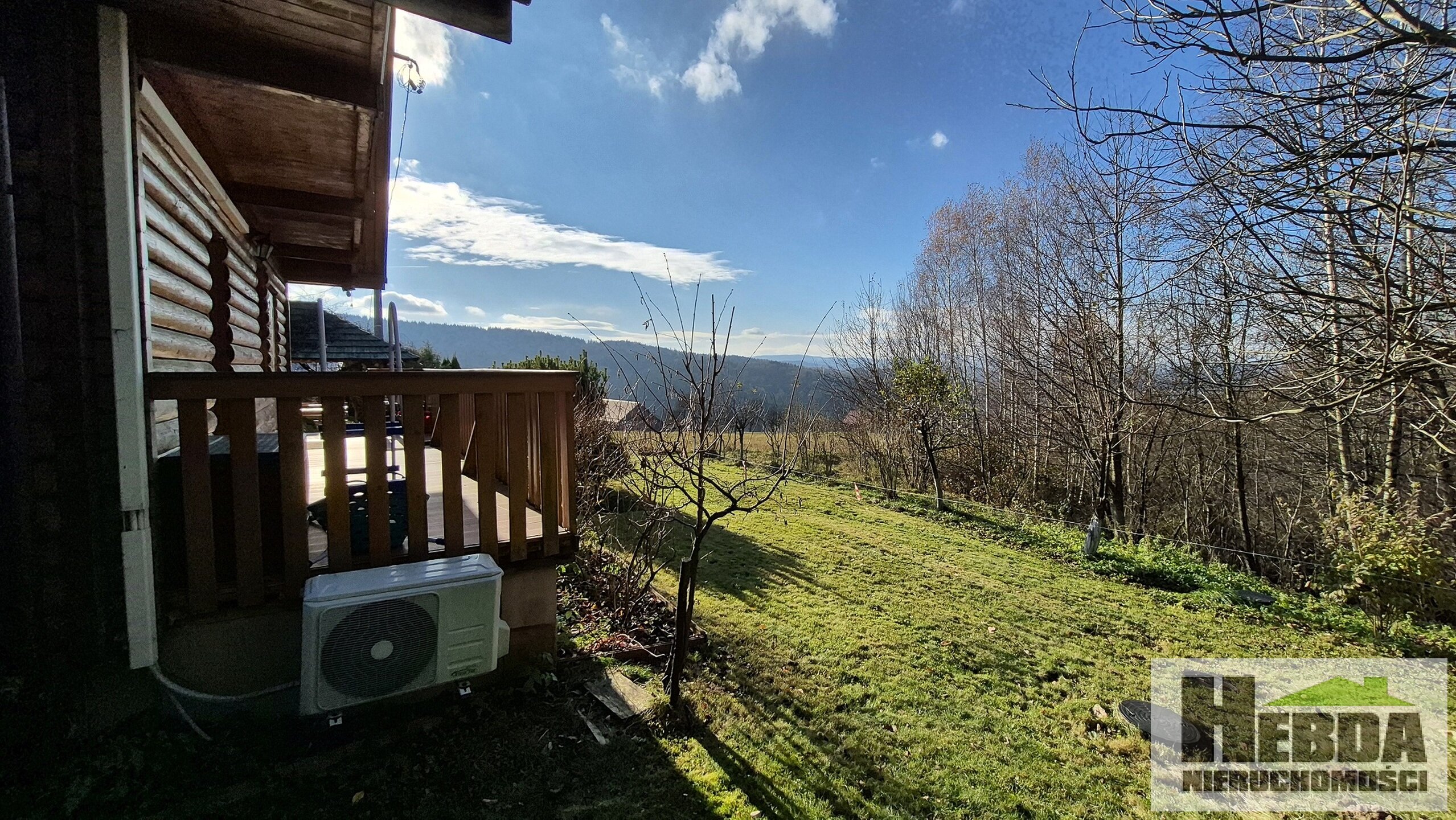 Pogórze Ciężkowicko - Rożnowskie, dom z bali drewnianych, okolice Paleśnicy , Zakliczyna - zdjęcie 4