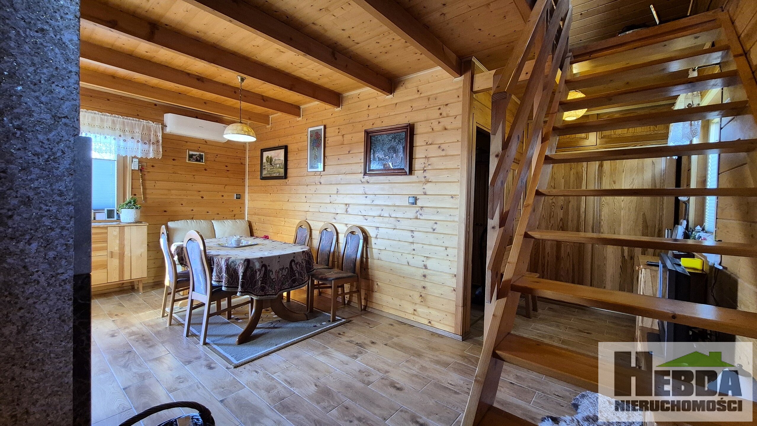 Pogórze Ciężkowicko - Rożnowskie, dom z bali drewnianych, okolice Paleśnicy , Zakliczyna - zdjęcie 9