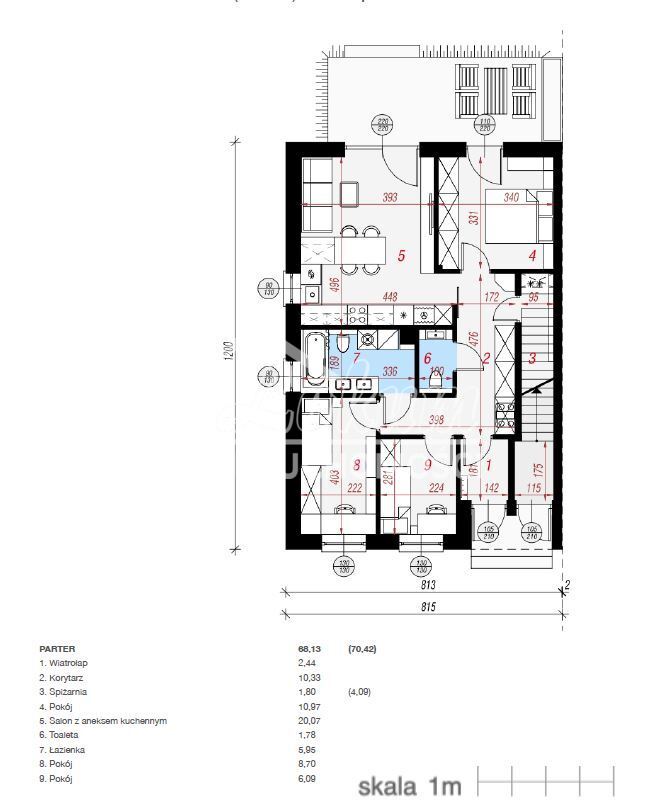 Mieszkanie 68,13 m², Goleniów, Juliusza Słowackiego - zdjęcie 5