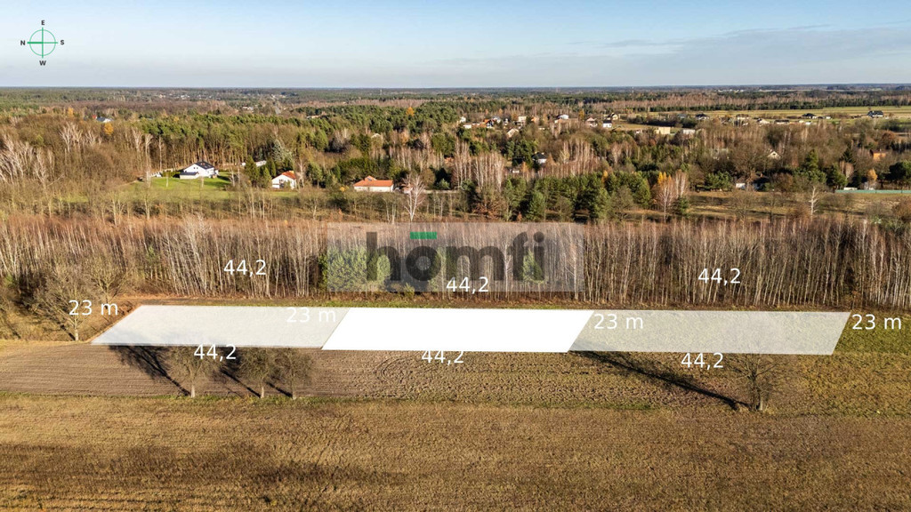Działka budowlana 1000&nbsp;m², Dawidów - zdjęcie 9