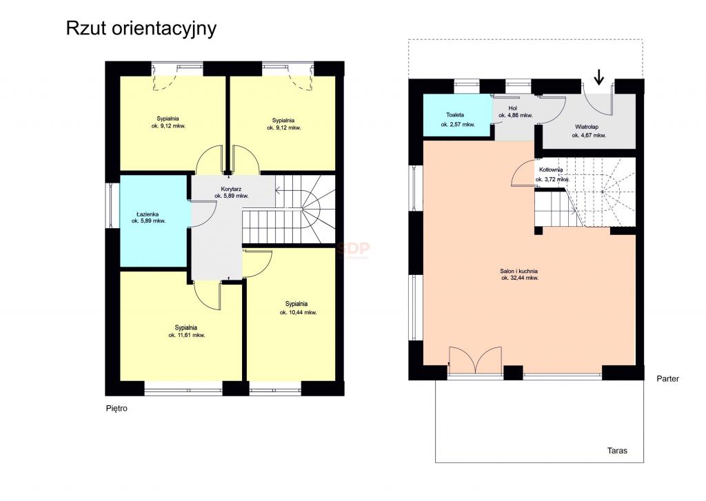 Dom 104 m², Krzyżowice, Akacjowa - zdjęcie 11