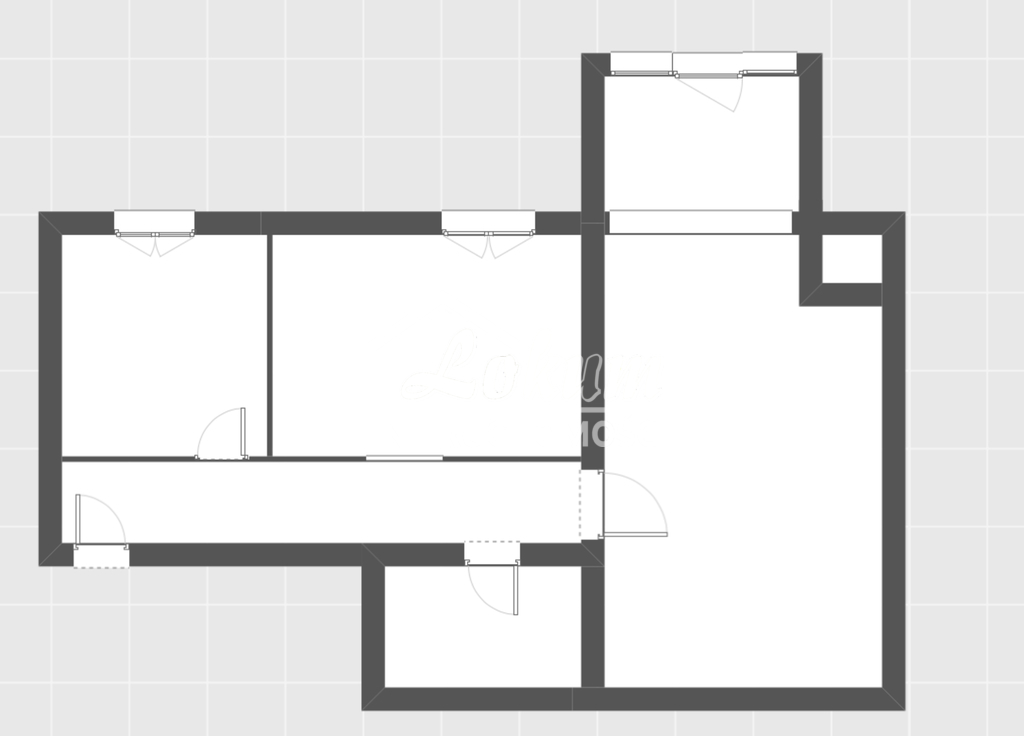 Mieszkanie 62,37&nbsp;m², Szczecin, Centrum, Szczerbcowa - zdjęcie 1