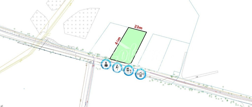 Działka budowlana 1004&nbsp;m², Ostrowiec - zdjęcie 5