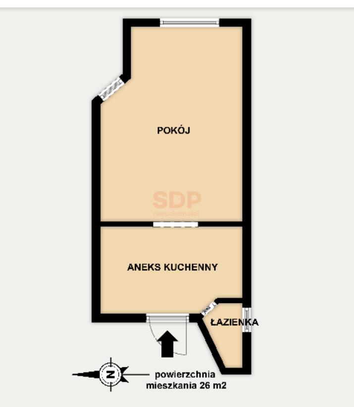 Mieszkanie 26 m², Łódź, Bałuty, Wojska Polskiego al. - zdjęcie 10