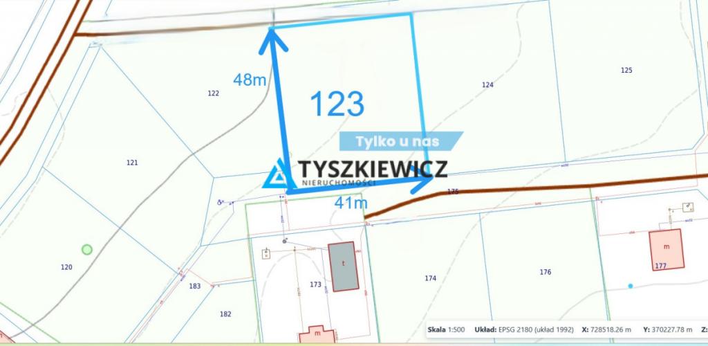 Zajączkowo Działka mieszkaniowo-usługowa 1966 m² - zdjęcie 1